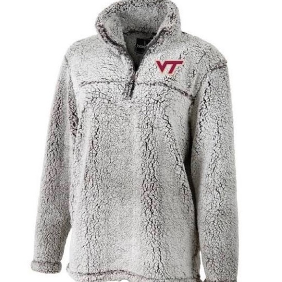 boxercraft Tops - Virginia Tech Sherpa quarter zip pullover Size M